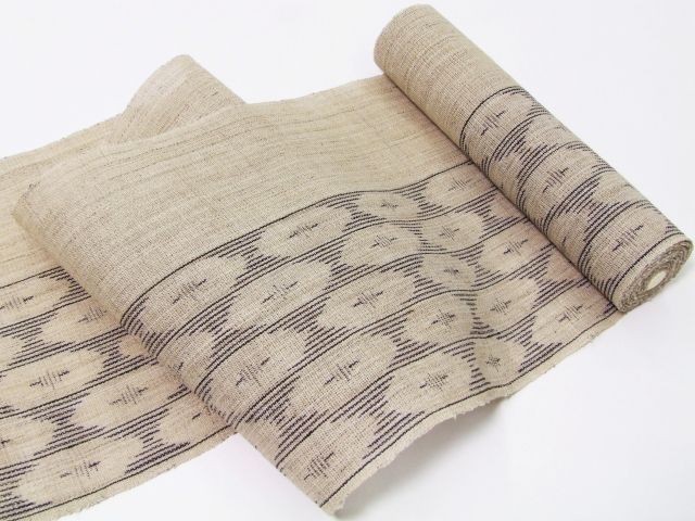 楽天市場】重要無形文化財 越後上布 青苧100％≪麻匠 小河正義 作