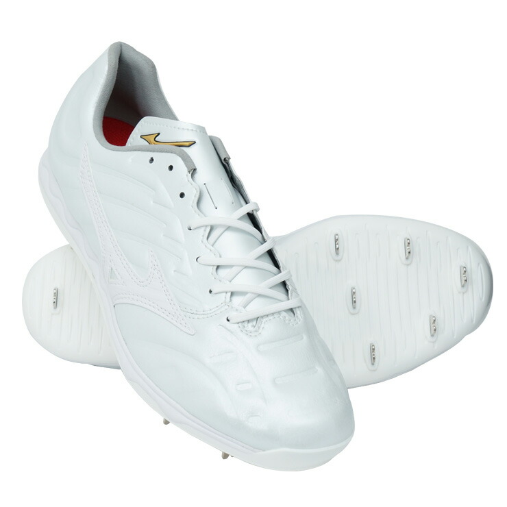 楽天市場】【球速が上がるスパイク】ミズノプロ 野球 白スパイク 投手