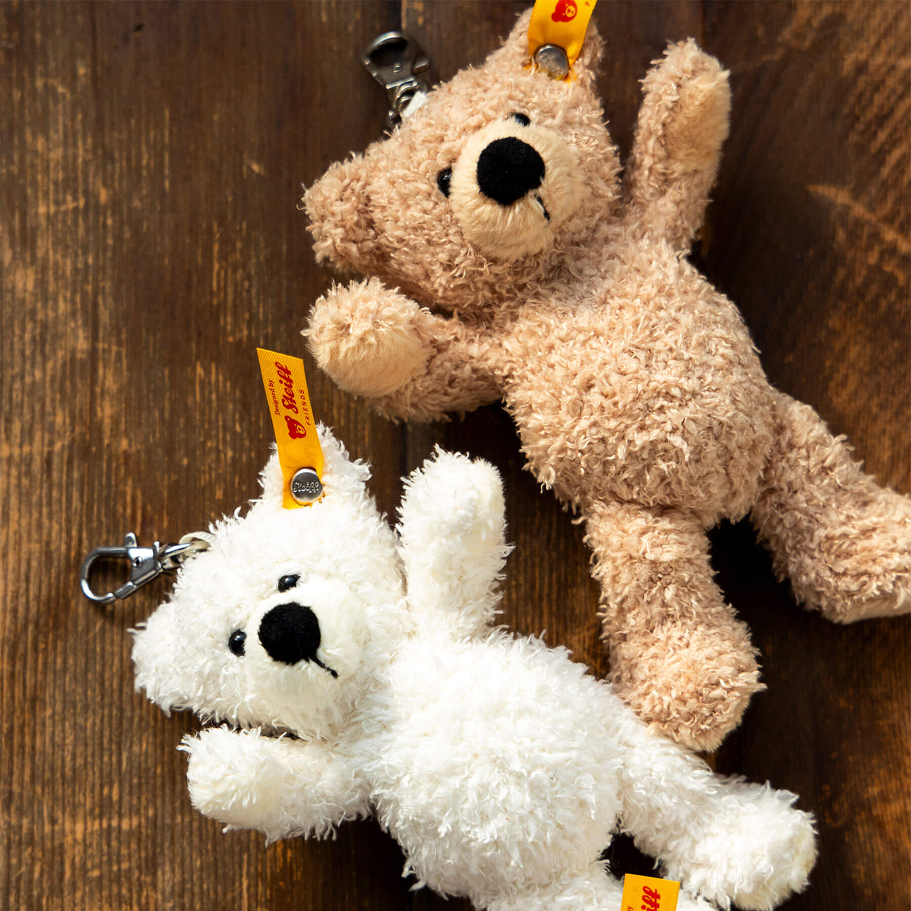 楽天市場】【シュタイフ公式】 ソフトキーリング テディベア フィン