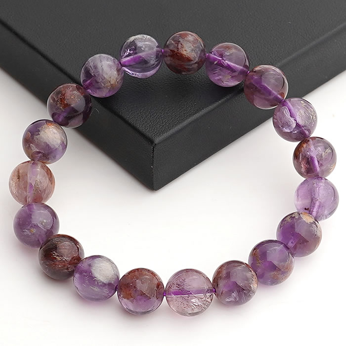 楽天市場】ガーデンアメジストAAA 庭園紫水晶 10mm ブレスレット