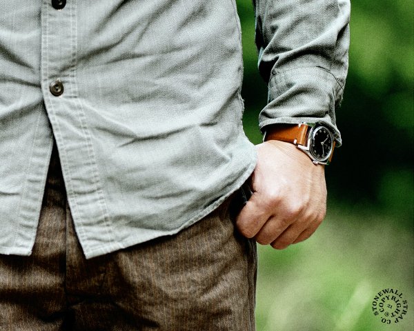 楽天市場】STONEWALL for IWC ストラップ クラシック ブラック x