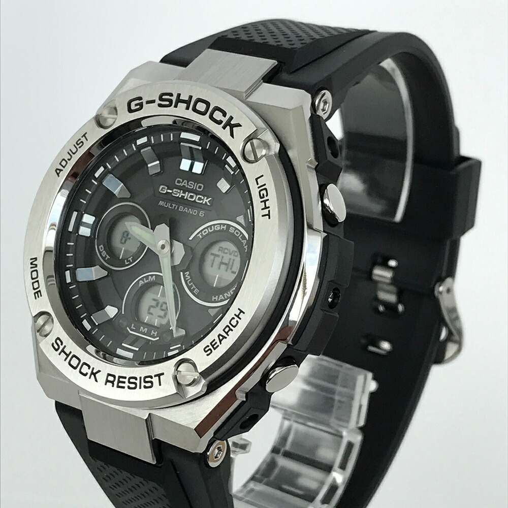 楽天市場】CASIO カシオ G-SHOCK Gショック G-STEEL ソーラー電波