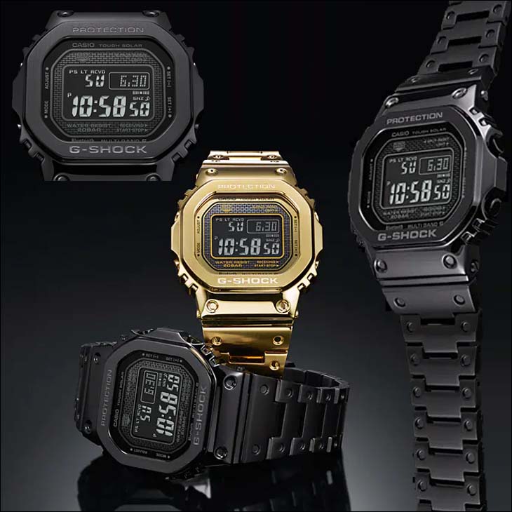 楽天市場】G-SHOCK ジーショック FULL METAL GMW-B5000 SERIES GMW