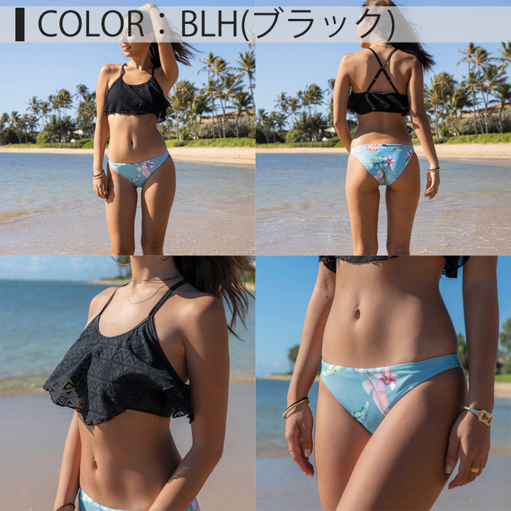 楽天市場】20 ROXY ロキシー ビキニ セット TROPICAL FLOWER FRILL