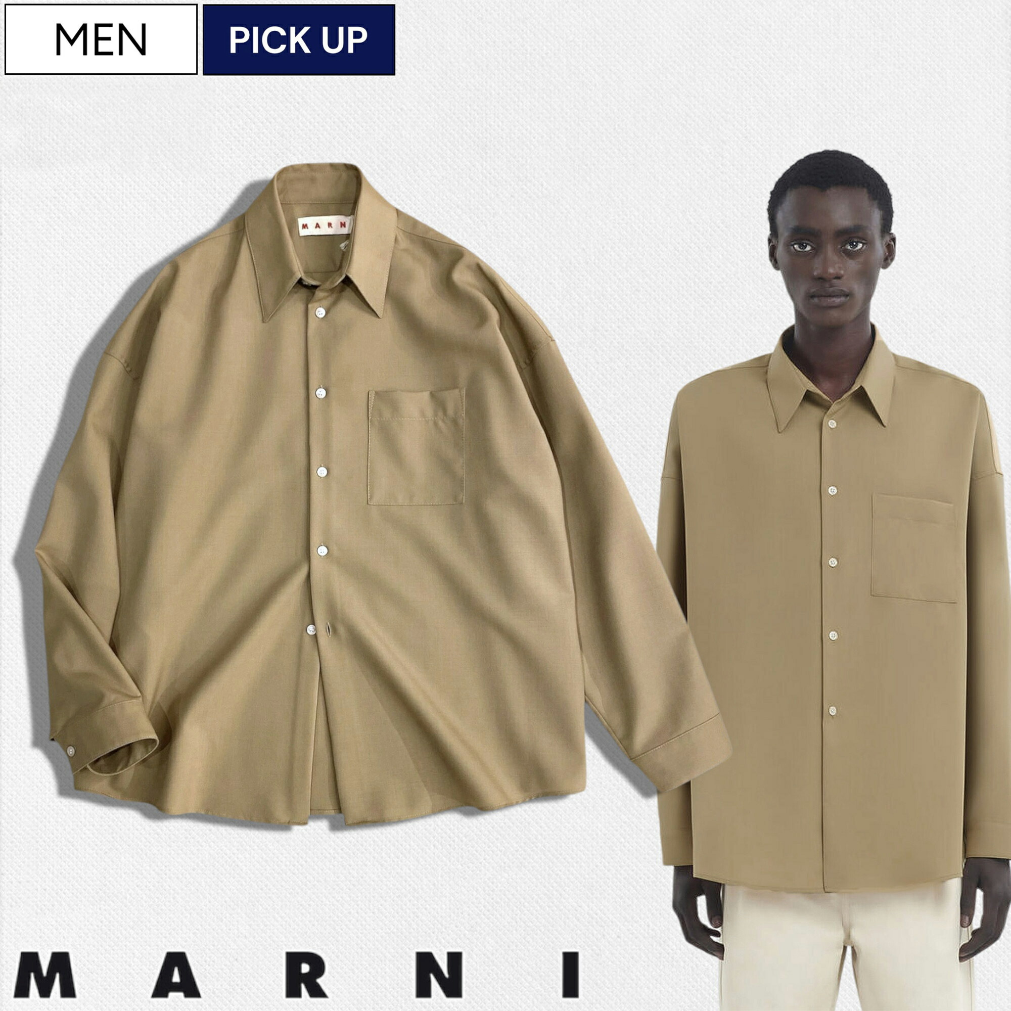 楽天市場】【定価107,800円(税込)】MARNI -マルニ- 上品さと計算され