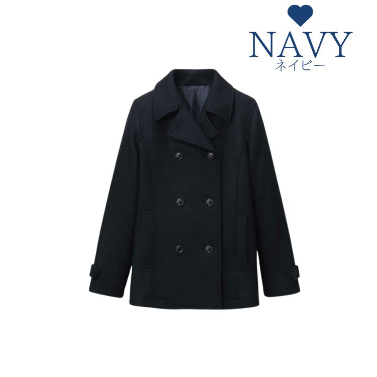 楽天市場】レディース ダッフルコート Pコート ブラック グレー