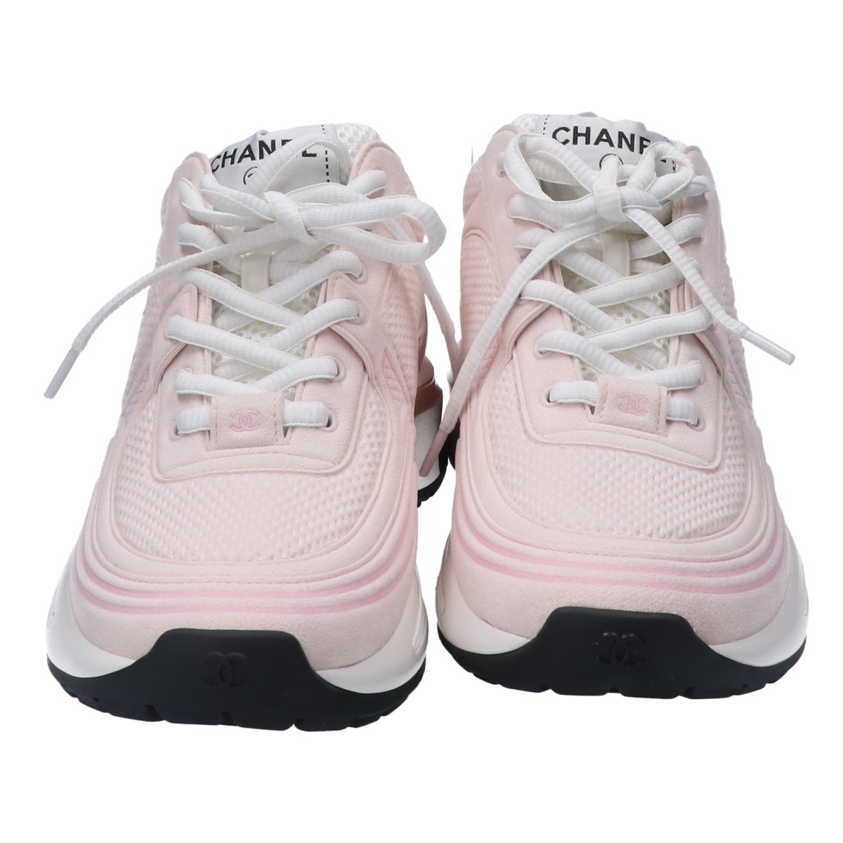 楽天市場】CHANEL シャネル 新品同様 24S G45077 B16748 スニーカー