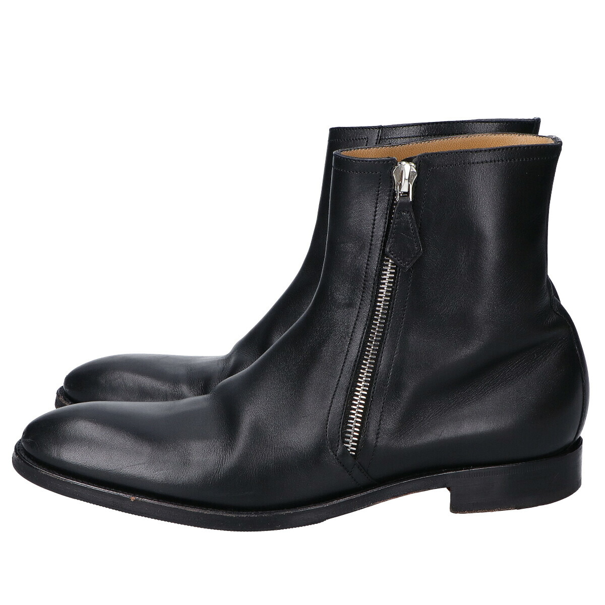 楽天市場】HERMES エルメス レザー サイドジップ ブーツ/ シューズ 40