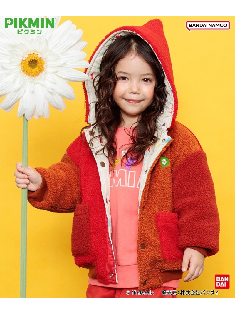 楽天市場】BREEZE 【ピクミン】リバーシブルボアブルゾン エフオー