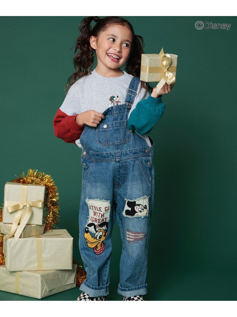 楽天市場】【SALE／40%OFF】BREEZE ディズニーキャラクター サロペット