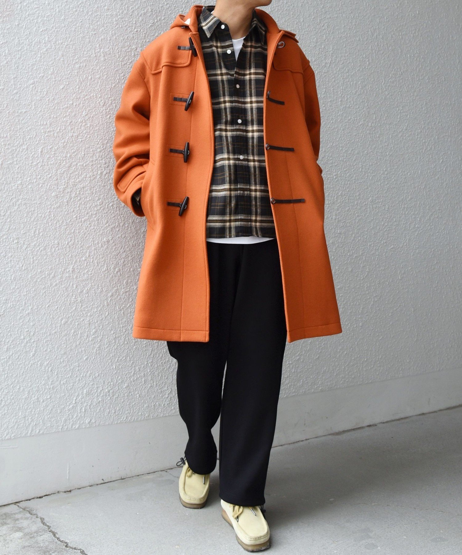 SHIPS｜SHIPS any: PURE WOOL MELTON ダッフル コート 25AW