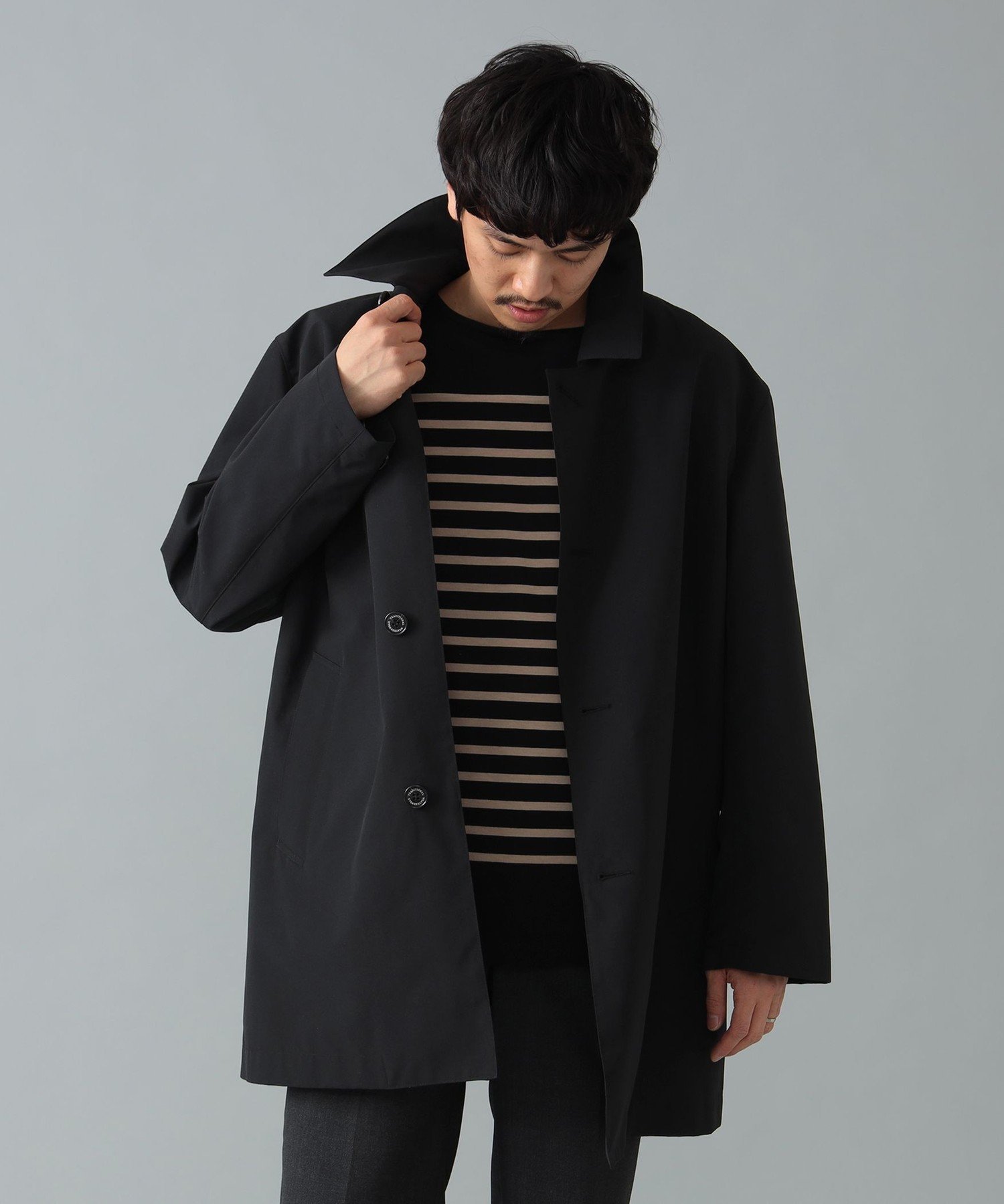 BEAMS MEN｜Traditional Weatherwear / DERBY ステンカラーコート