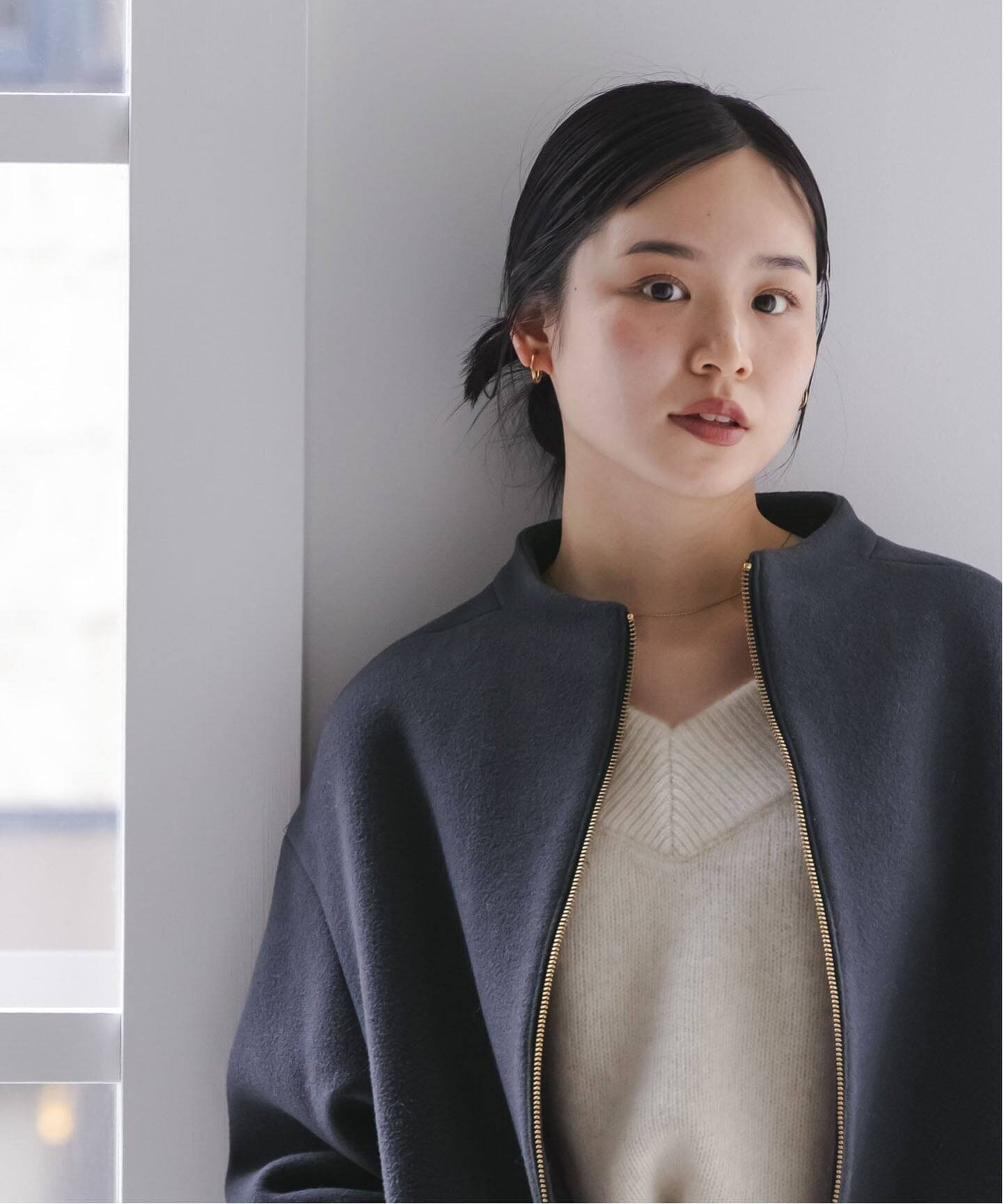 NOBLE｜MTRレイズドネックジップコート | Rakuten Fashion(楽天