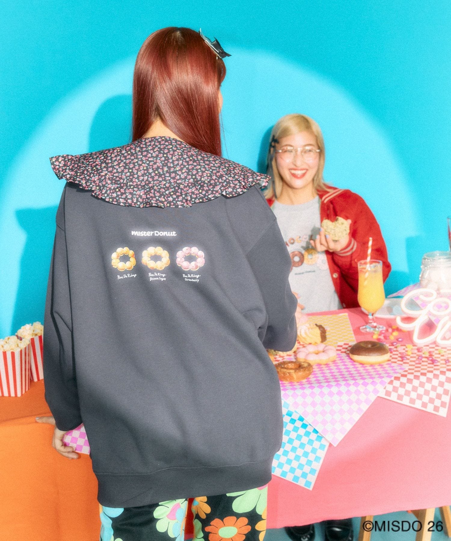 LEPSIM｜【Mister Donut】イラストクルースウェット | Rakuten Fashion