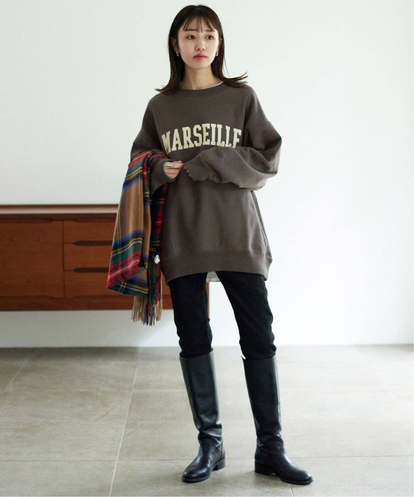 SLOBE IENA｜《WEB限定/追加2》MARSEILLE ロゴスウェット | Rakuten