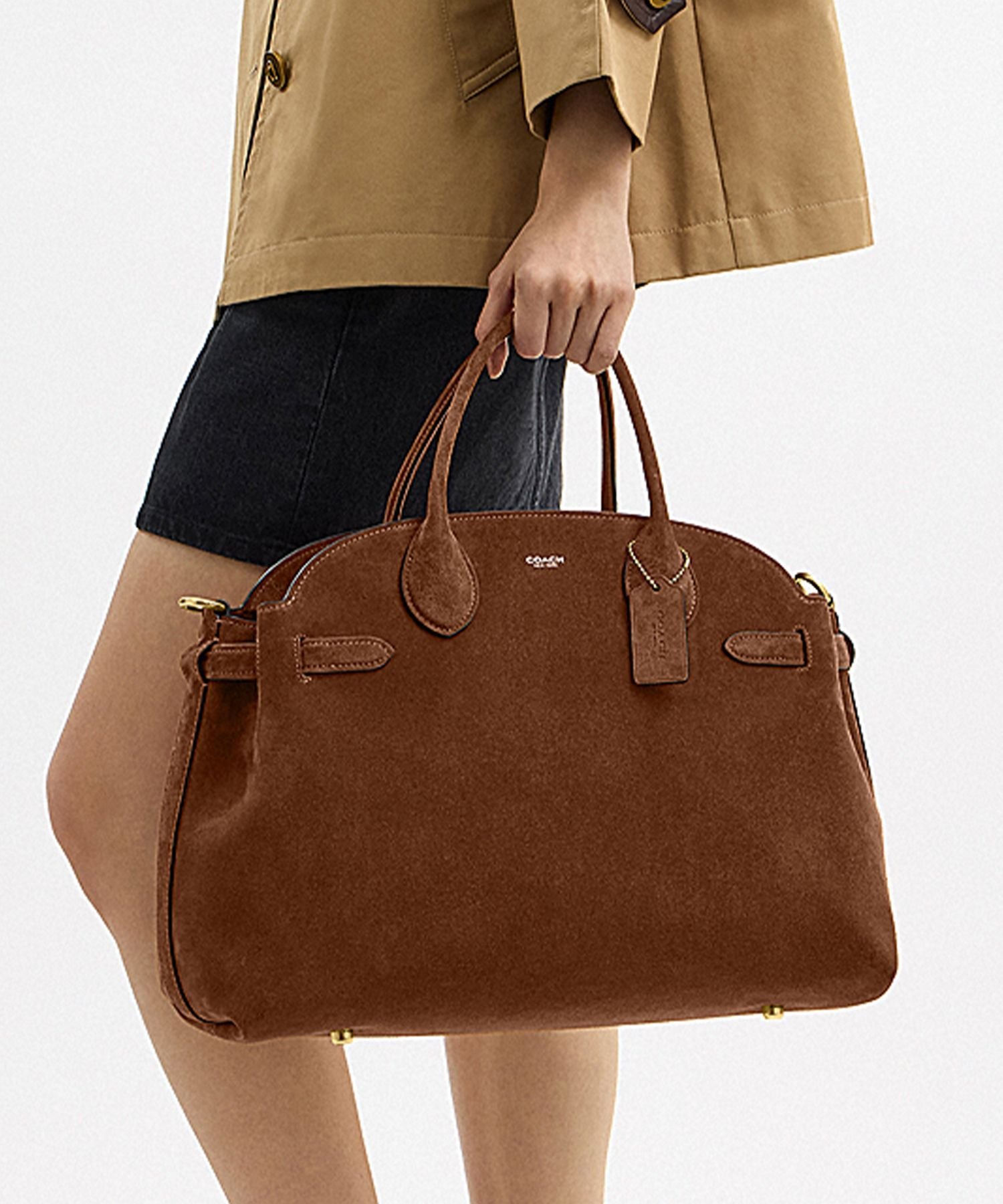 COACH｜【公式】ソフト エンパイア キャリーオール バッグ 40