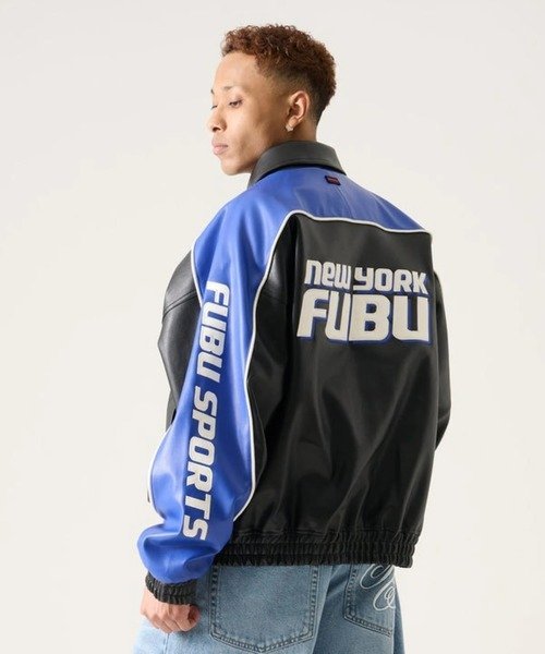 JACKROSE｜FUBU/フブ Faux Leather Jacket(MENS) | Rakuten Fashion