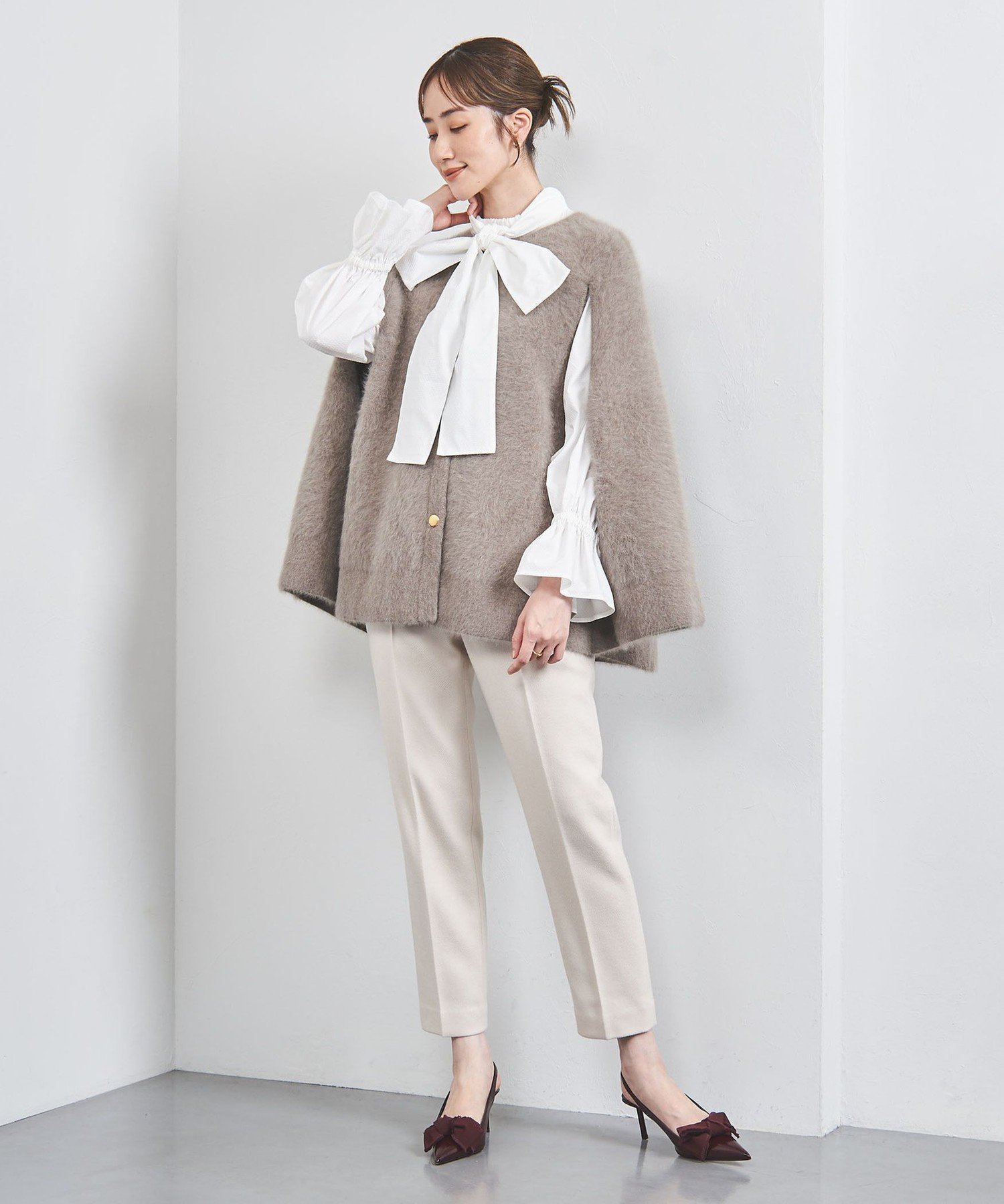 UNITED ARROWS LTD. OUTLET｜フォックス カシミヤ ケープ | Rakuten