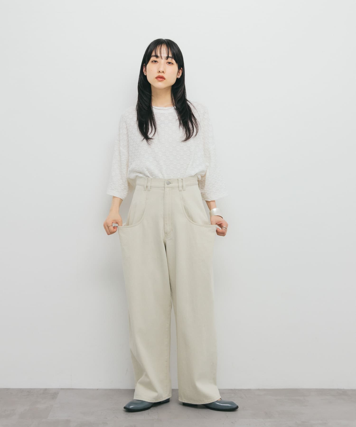 KBF｜『3サイズ展開』BIGポケットデザインツイルパンツ | Rakuten