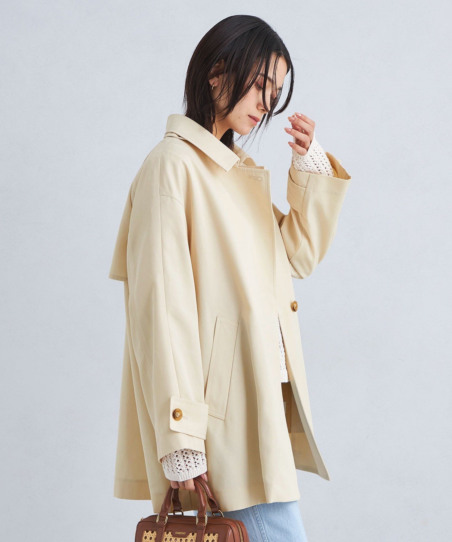 UNITED ARROWS LTD. OUTLET｜テントライン ミドル コート -撥水