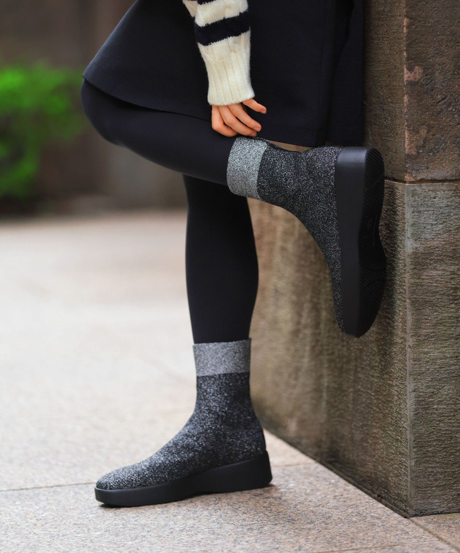 steppi｜【防水/洗える】プラットフォーム ストレッチブーツ | Rakuten