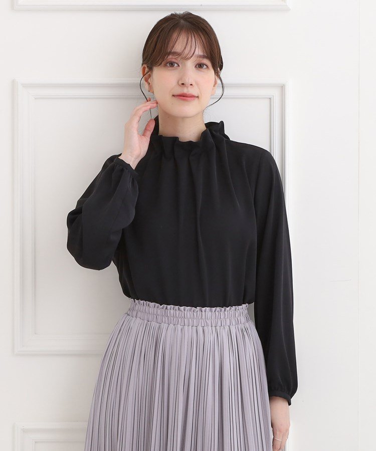 SHOO・LA・RUE｜【洗濯機可/S-3L】上品で華やか スタンドフリル