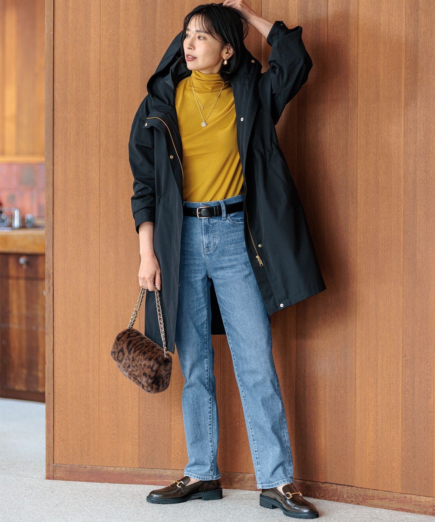 23区｜【撥水加工/洗える】ライナー付き マルチウェイアウター