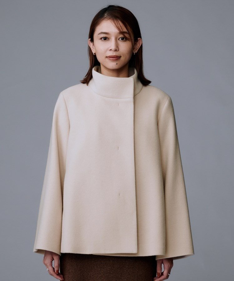 UNTITLED｜【着回しが効く/オンオフアウター】ウールショートコート