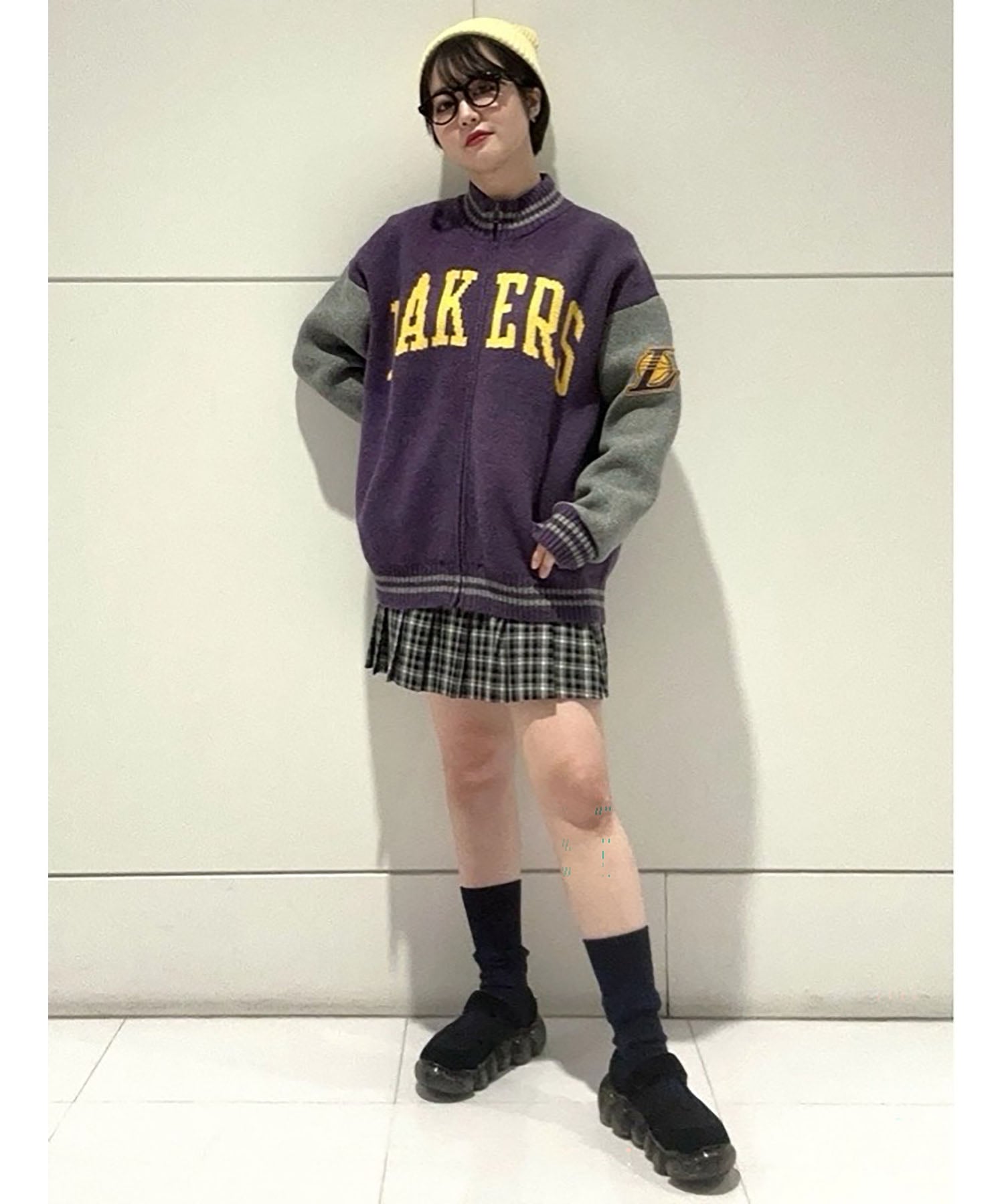 GAP｜(U)CashSoft カシミヤタッチ NBA ロサンゼルス レイカーズ ロゴ