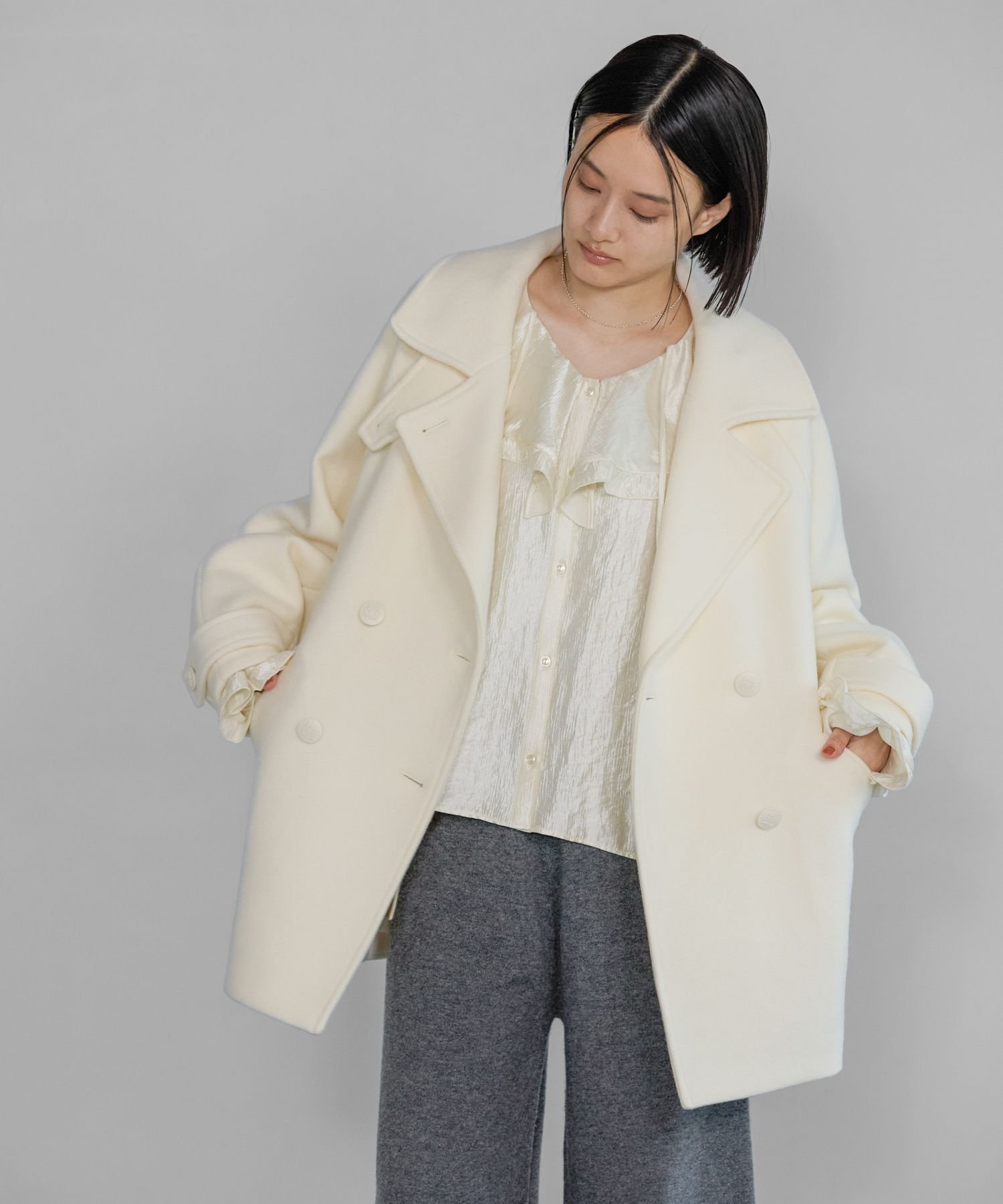 A part by｜スーパー100 2WAYコート | Rakuten Fashion(楽天