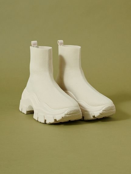 SNIDEL｜スニーカーソールショートブーツ | Rakuten Fashion(楽天