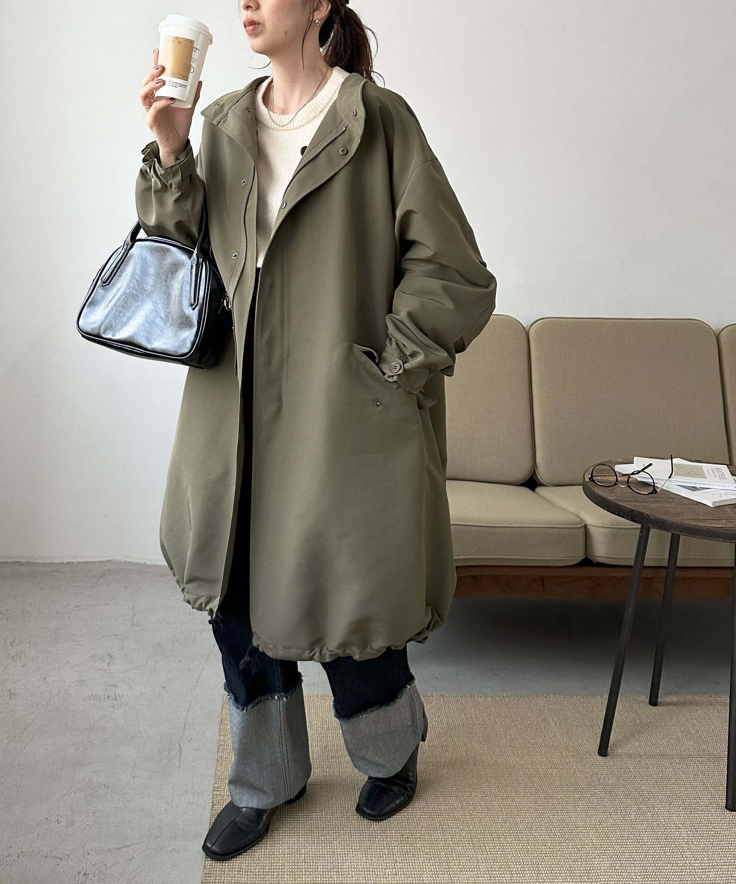 Discoat｜【ユニセックス】3WAYライナー付きモッズコート | Rakuten