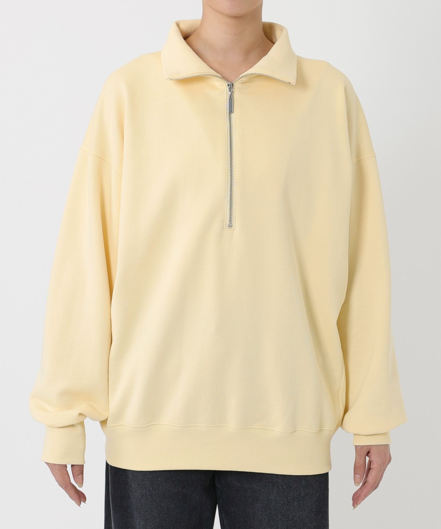 BABYLONE｜ハーフZIP裏毛プルオーバー | Rakuten Fashion(楽天