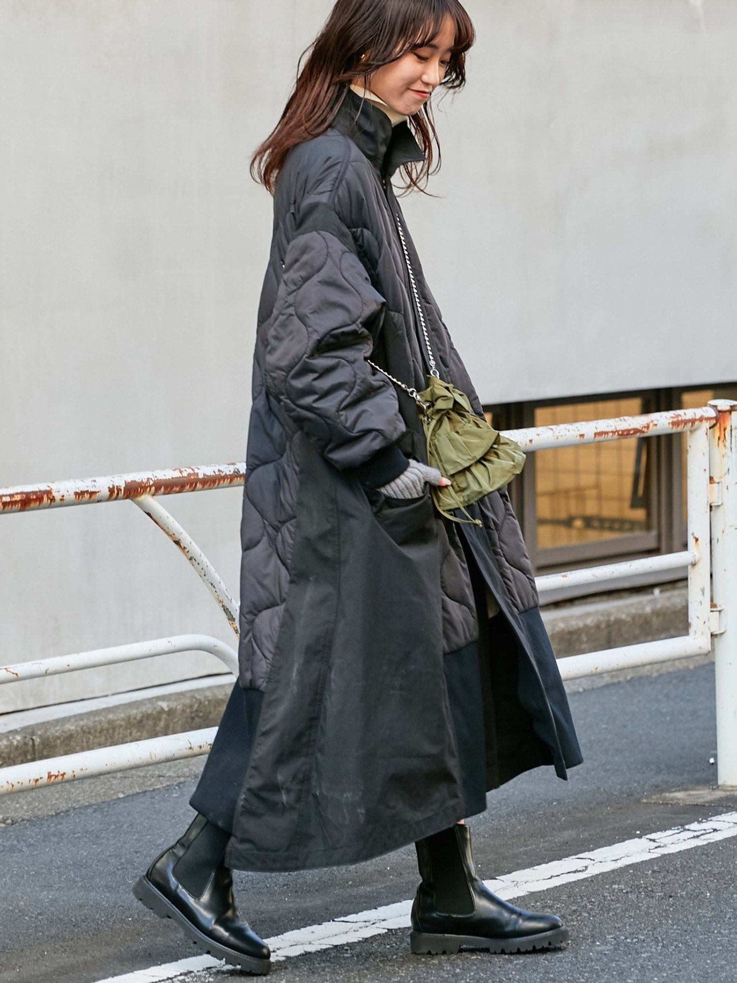 CIAOPANIC TYPY｜【etsinta/エシンタ】切替マキシミリタリーコート