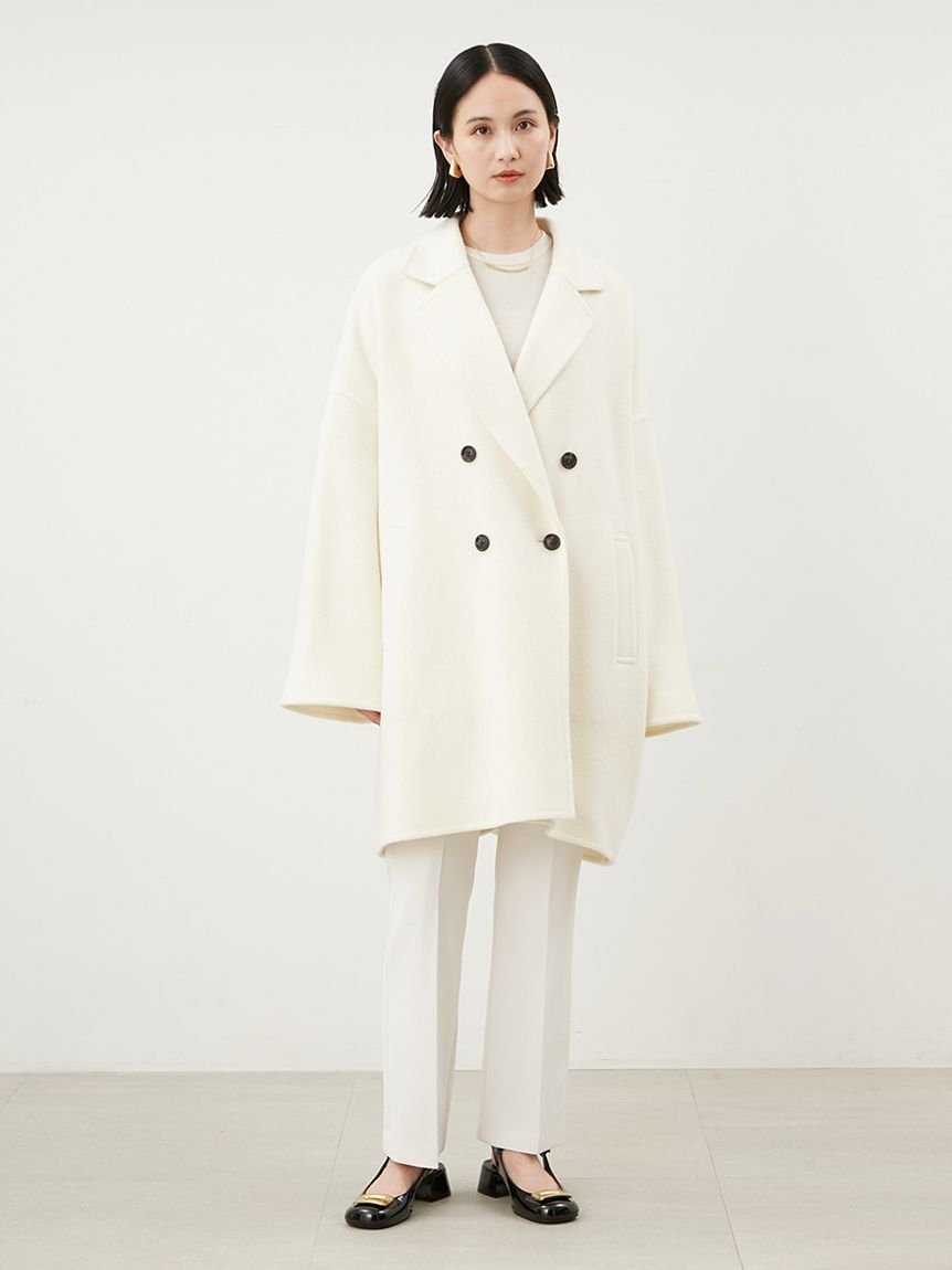 SALE／50%OFF】Mila Owen 【WEB限定00サイズ】ワイドシルエットダブル