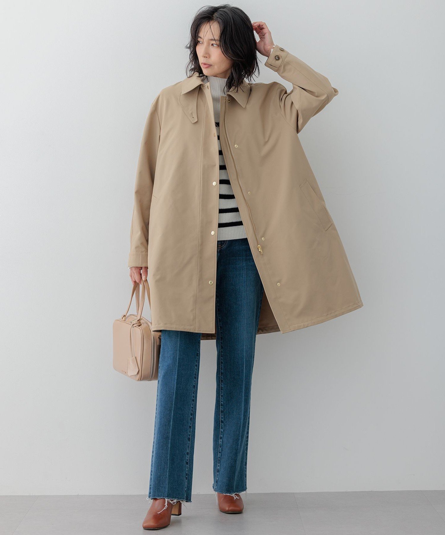 23区｜【撥水加工/洗える】中綿ベストライナー付き マルチウェイ