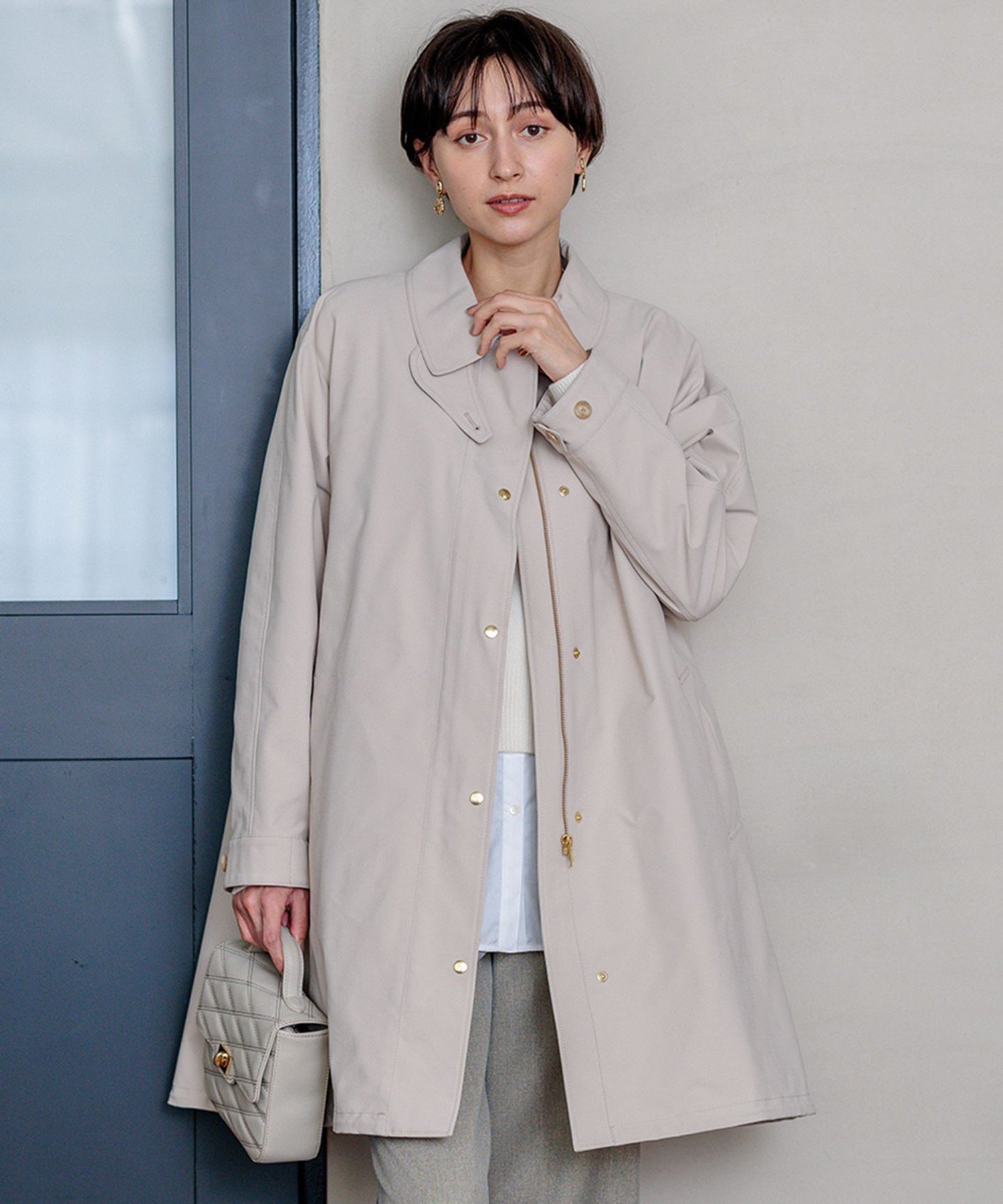 23区｜【撥水加工/洗える】中綿ベストライナー付き マルチウェイ