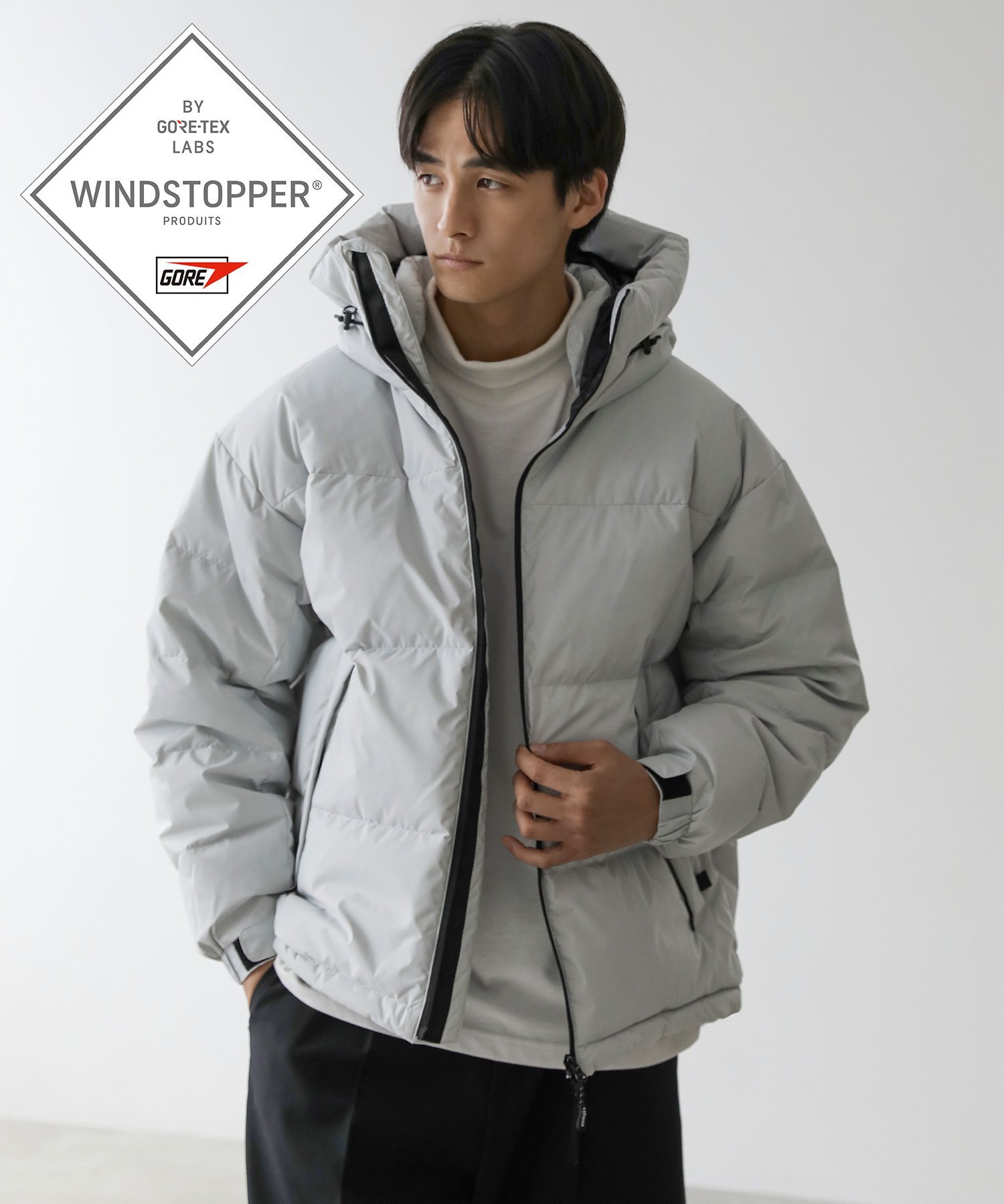 THE CASUAL｜WINDSTOPPER(R) PRODUCTS by GORE-TEX LABS キルティング