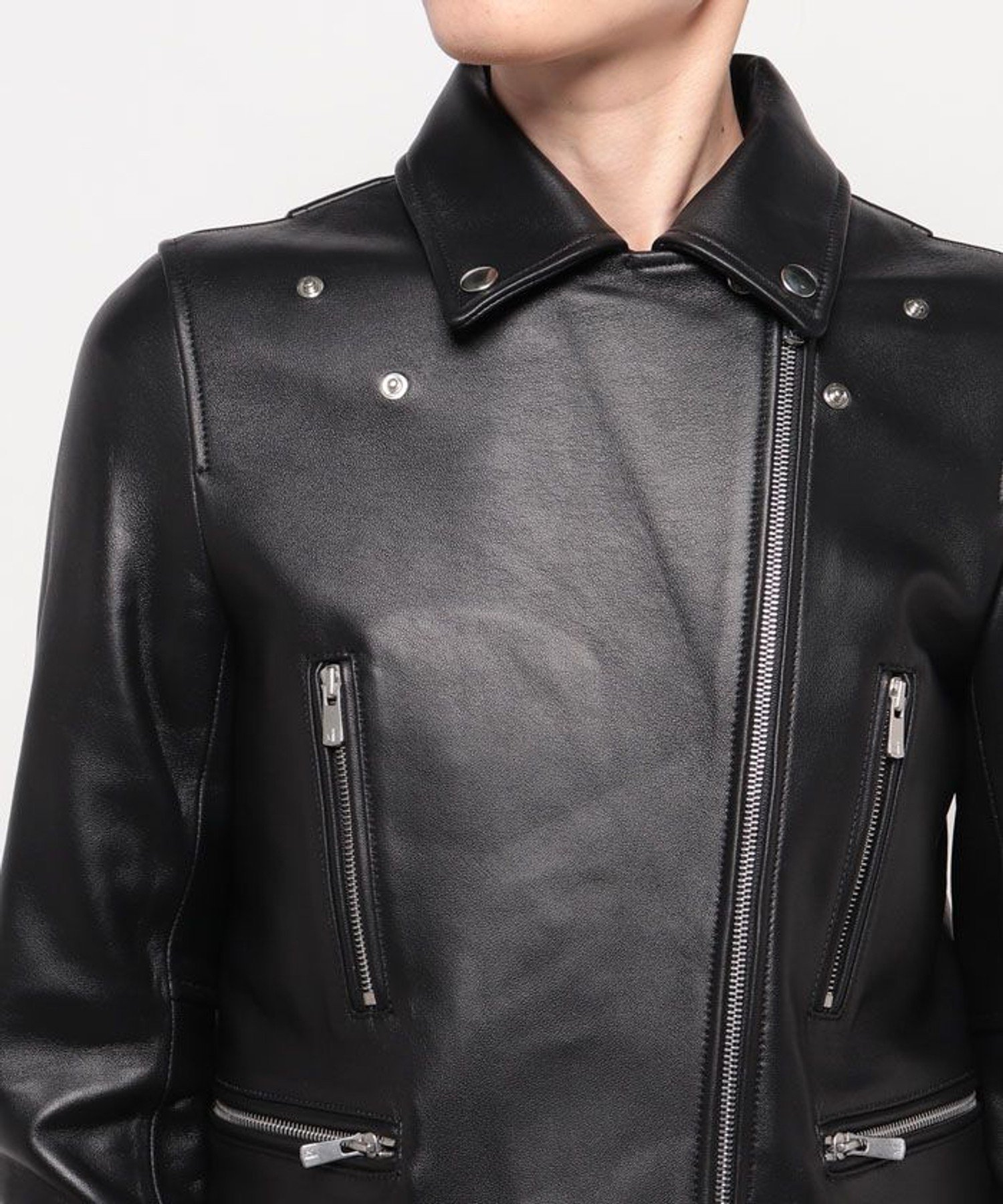 allureville｜ラムレザーライダース | Rakuten Fashion(楽天