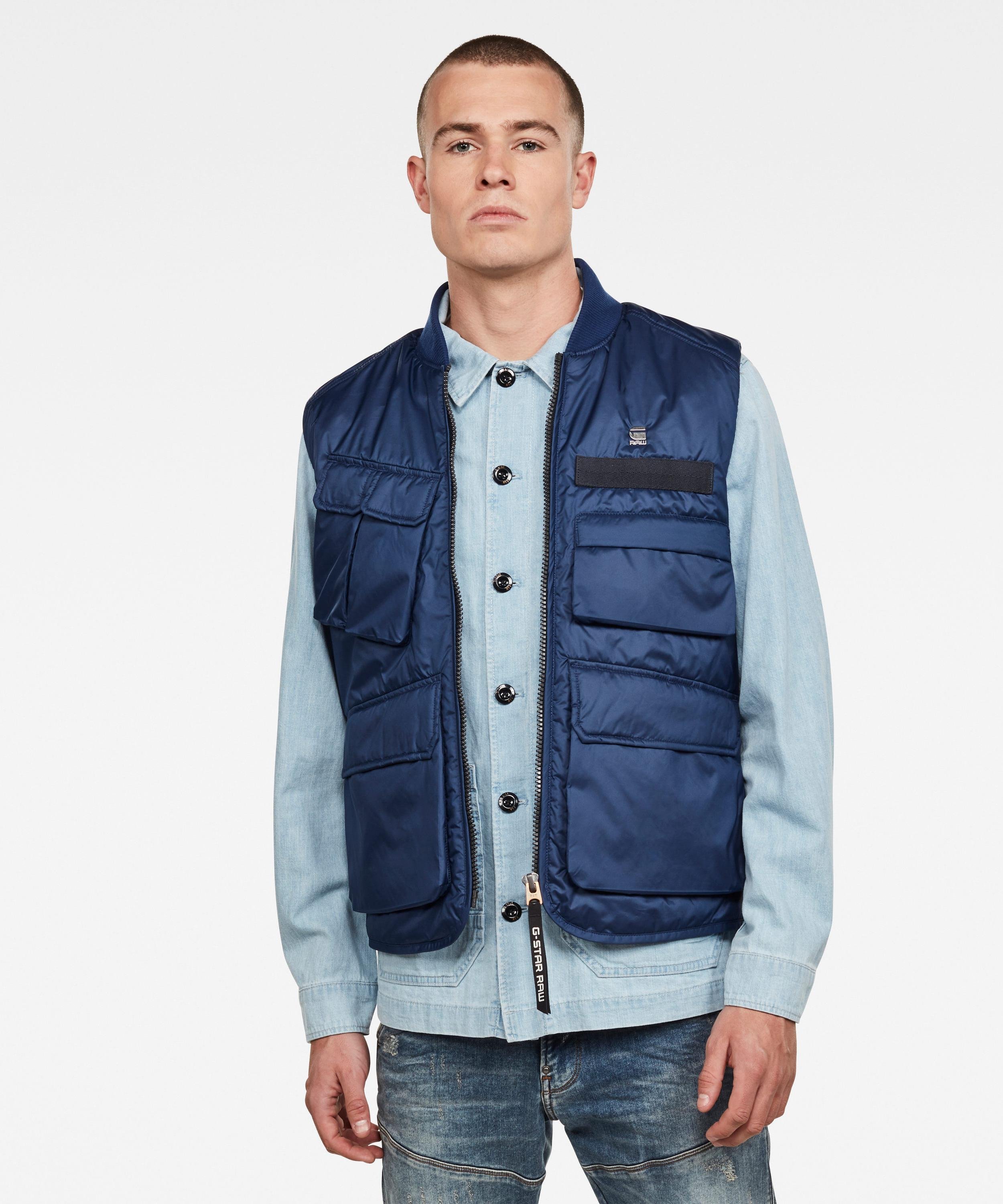 G-Star RAW｜【公式ショップ】MULTIPOCKET VEST/マルチポケット