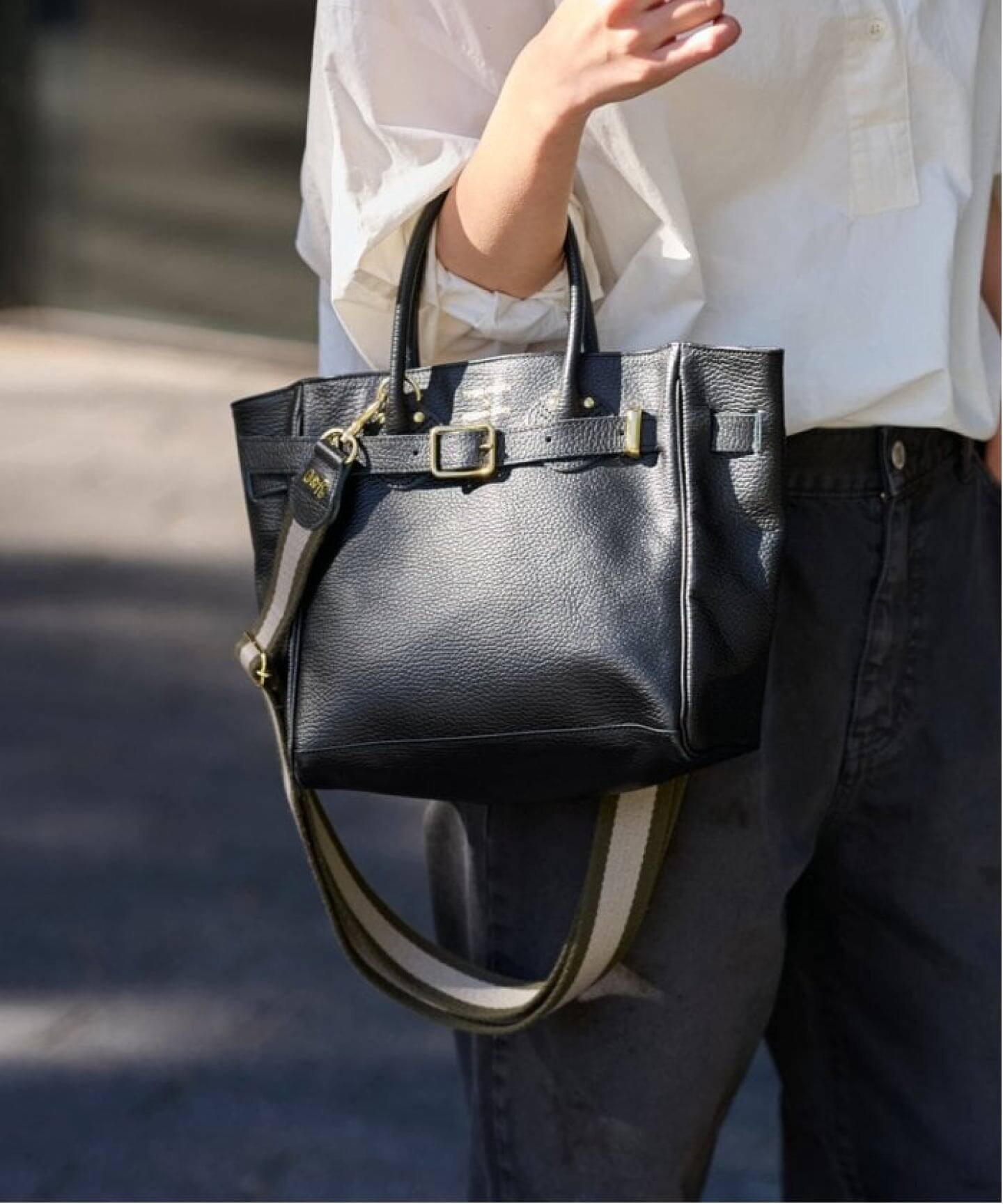 FRAMeWORK｜≪WEB限定 / 追加≫YOUNG&OLSEN 別注ストラップ付きベルト