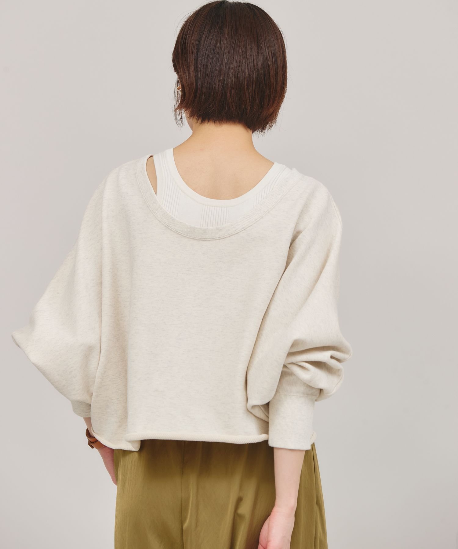 Curensology フレンチテリーショートプルオーバー　スウェット Curensology｜<&RC>フレンチテリーショートプルオーバー | Rakuten