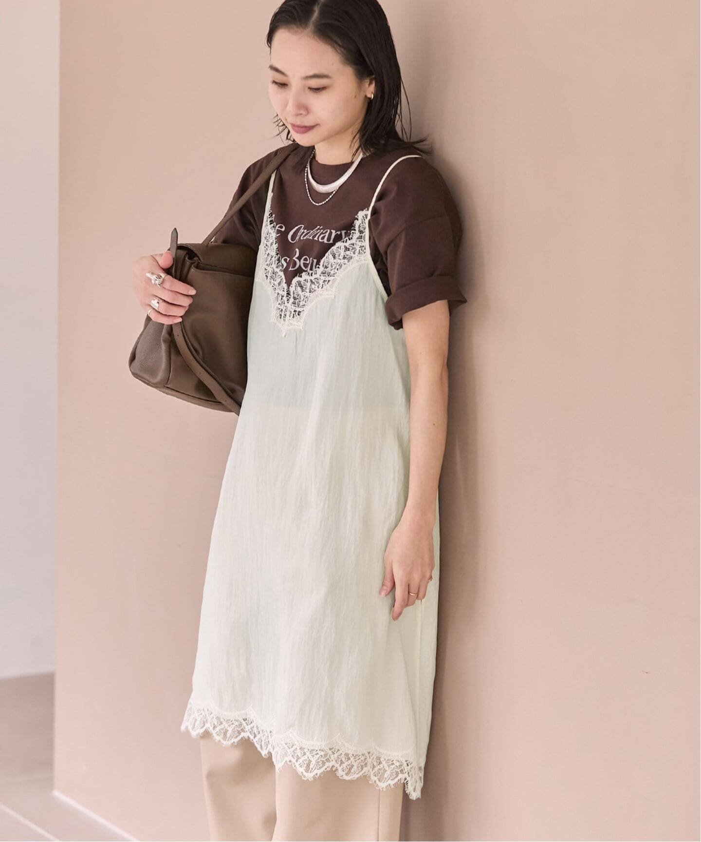 JOURNAL STANDARD｜《追加3》フィブリルリヨセルキャミワンピース