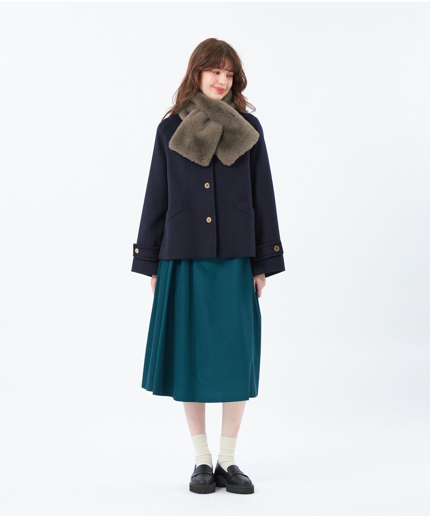 MACKINTOSH PHILOSOPHY｜フェイクファーティペット | Rakuten Fashion