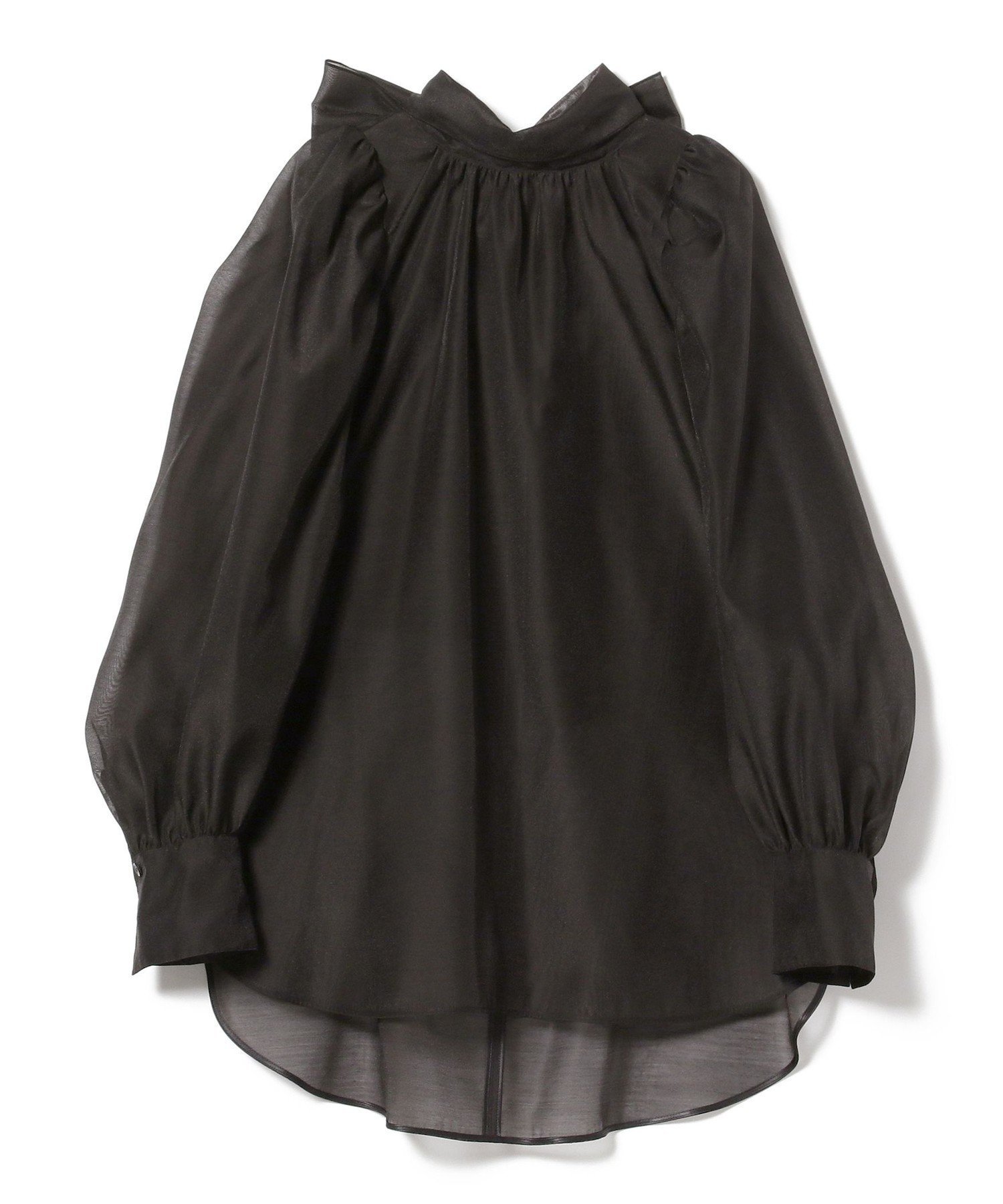 Demi-Luxe BEAMS｜【ビームスの百名品】オーガンジー リボンブラウス