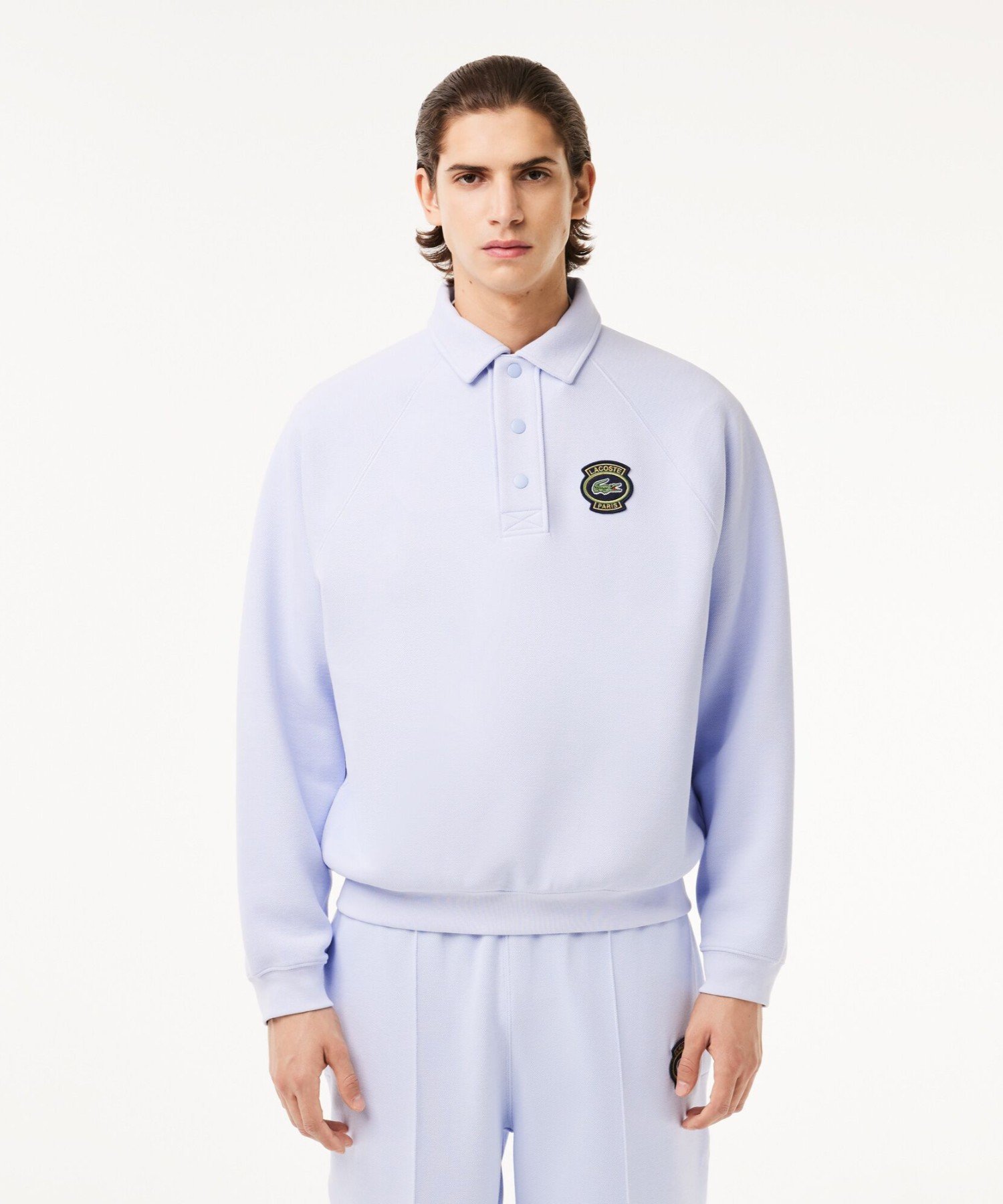 LACOSTE｜リバーシブルキルティングクルーネック トレーナー | Rakuten