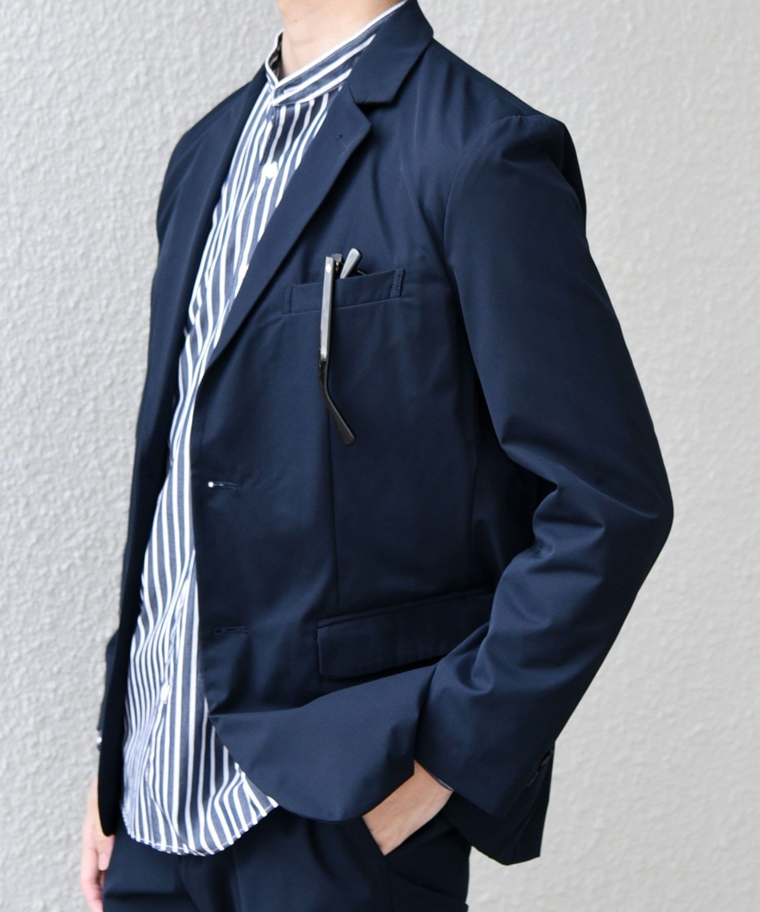 shareef スーツ　セットアップ　S ATELIER SAB for men（アトリエサブフォーメン）の「T/Rシャドー