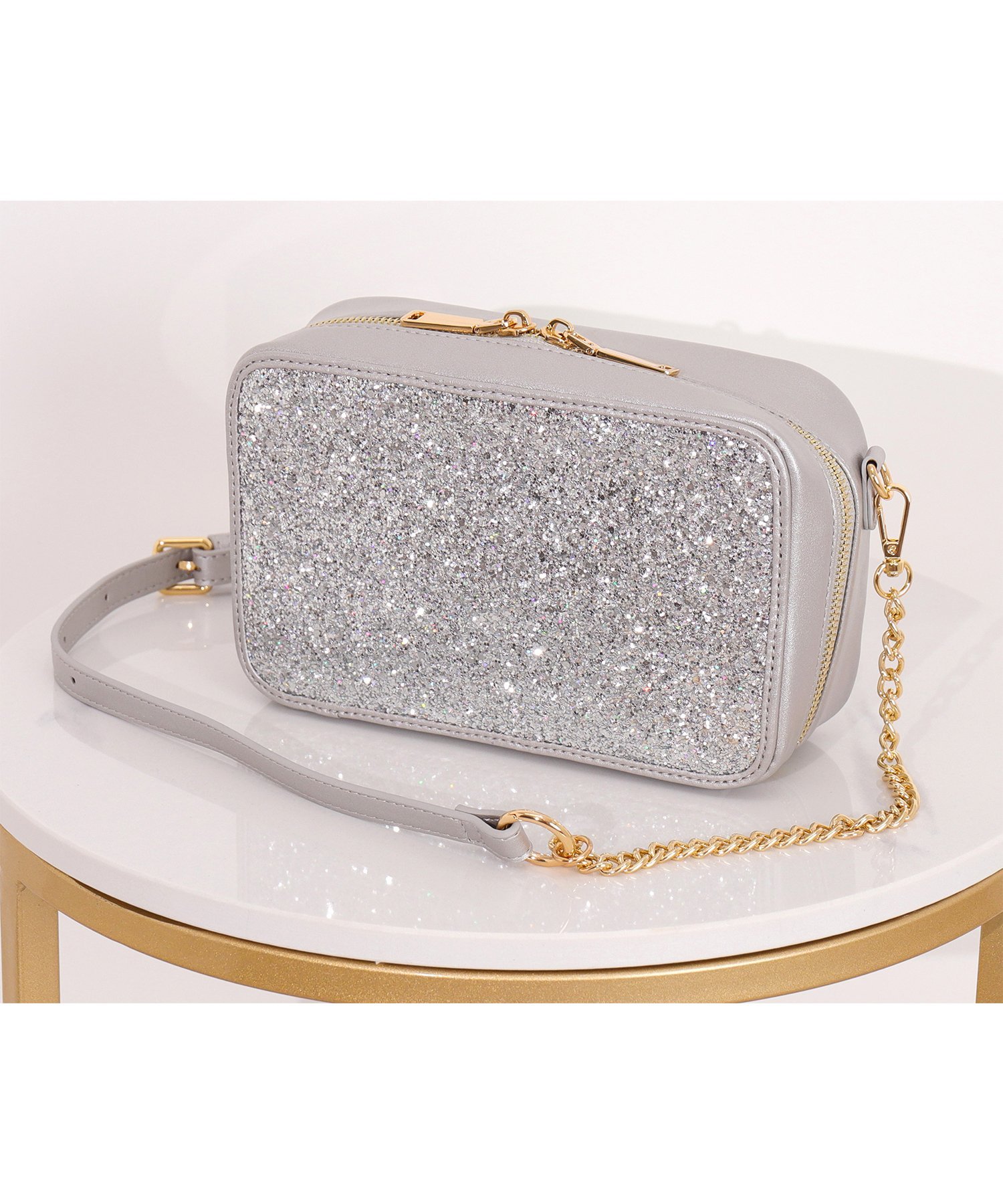 artemis by DIANA｜グリッターショルダーバッグ | Rakuten Fashion