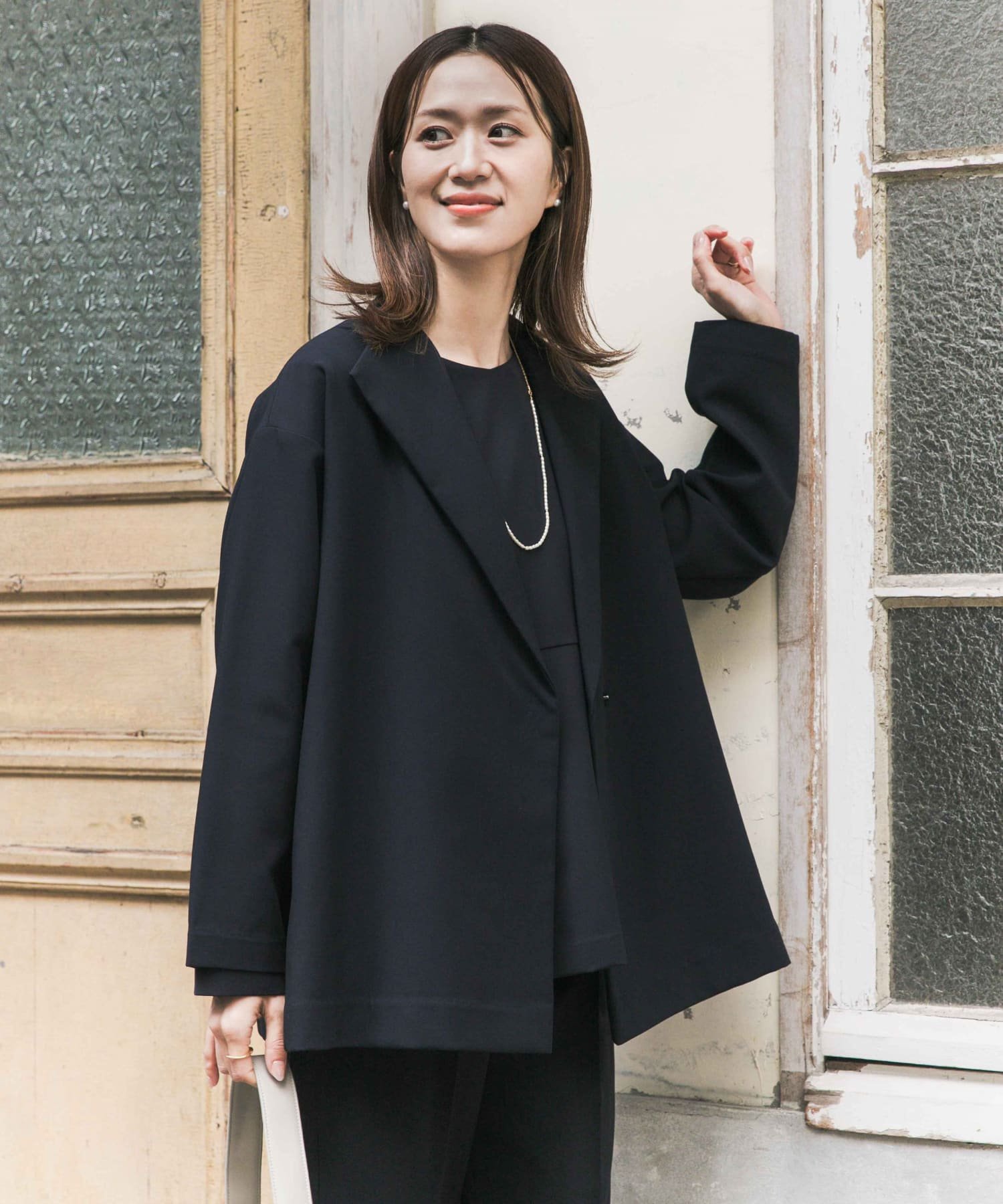 URBAN RESEARCH DOORS｜ダブルクロスショートコート | Rakuten Fashion