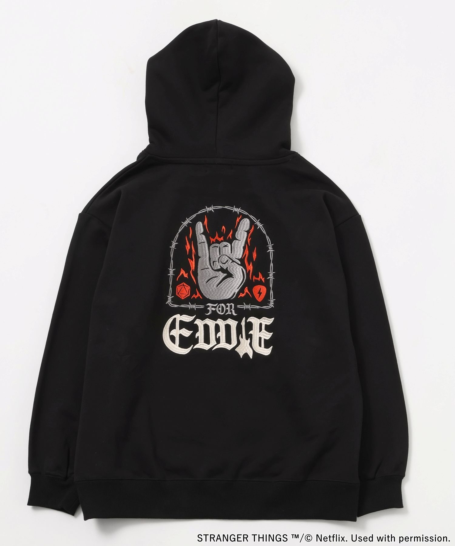 niko and ｜【STRANGER THINGS】コラボグラフィックパーカー